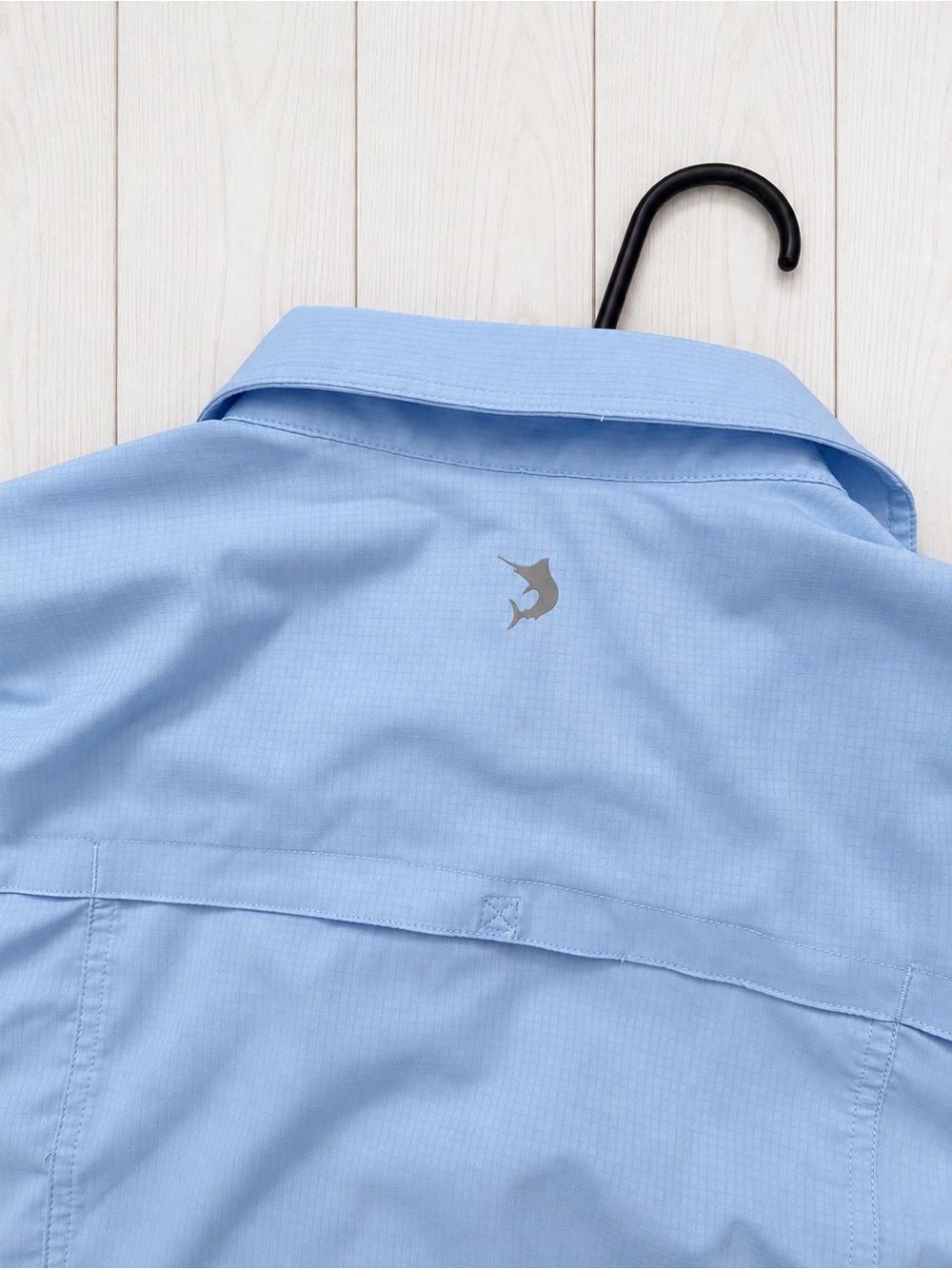 Reel Legends Mariner Women’s L Blue Long Sleeve Button-Up Fishing Shirt